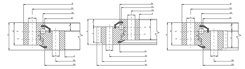 Double-ROW Slewing Ring Gear